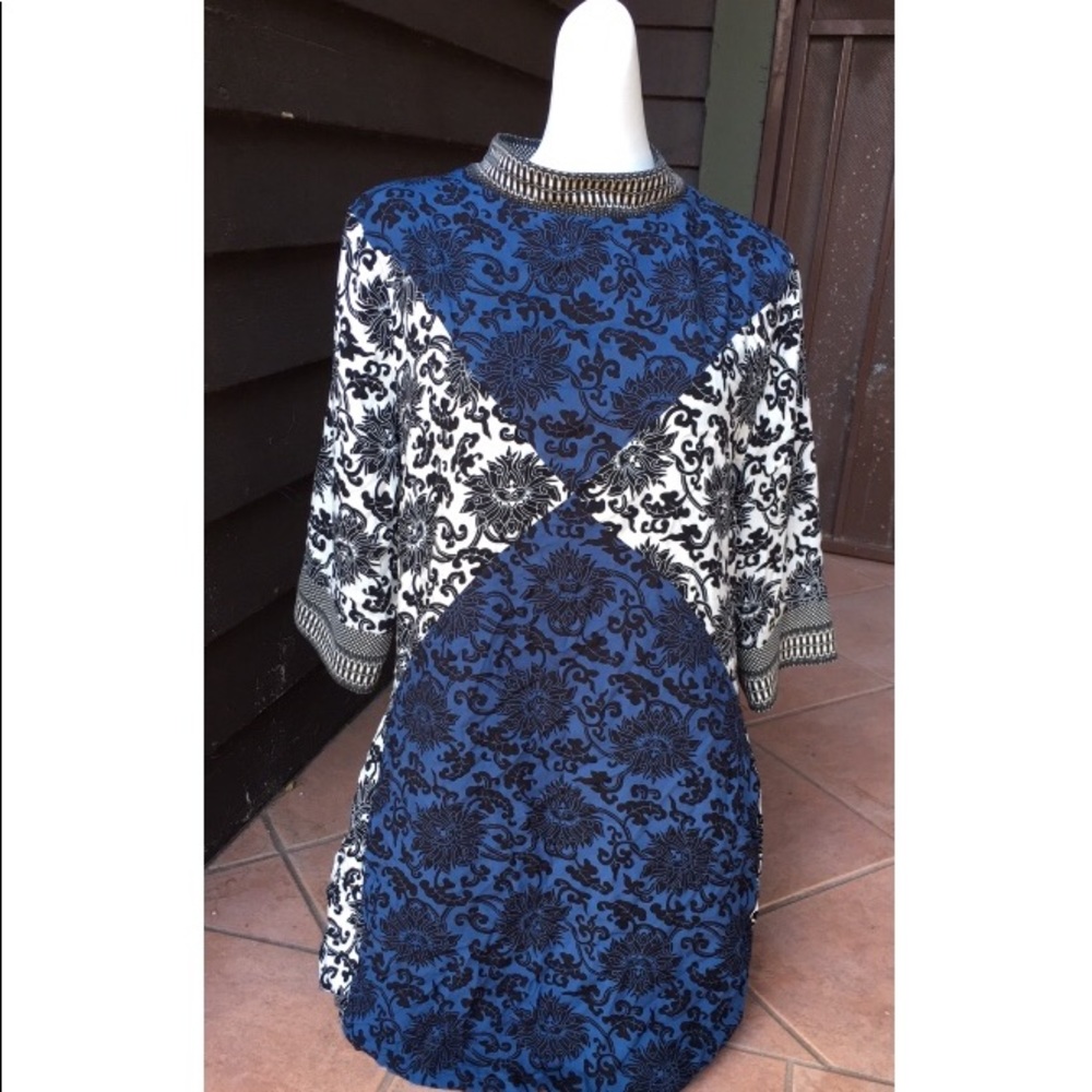 ❤️SOLD❤️Vintage Victorian Print Tunic Dress